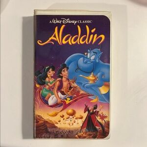 Disney black diamond VHS. Aladdin. Rare.